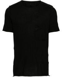 Masnada - T-shirt en coton à effet usé - Lyst