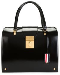Thom Browne - Patent-leather Tote Bag - Lyst