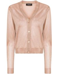 Fabiana Filippi - Cardigan Semi Trasparente - Lyst