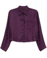 Kiki de Montparnasse - Handcuff ジャカード クロップド パジャマトップ - Lyst