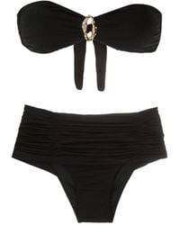 Brigitte Bardot - Strapless High-Waisted Bikini - Lyst
