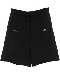 adidas - X Entire Studios Logo-Print Side-Stripe Shorts - Lyst