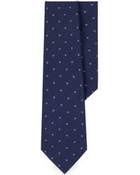 BOGGI - Tie Jacquard Polka Dot Silk - Lyst