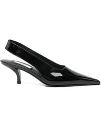 TOTEME - Pointed-Toe Slingback Pumps - Lyst