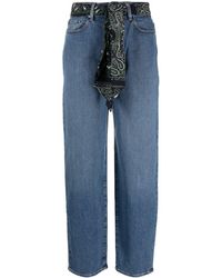 Tommy Hilfiger - Jeans mit Bandana-Gürtel - Lyst