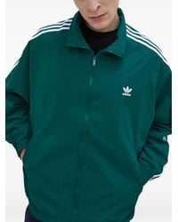 adidas - Three-Stripe Zip-Up Jacket - Lyst