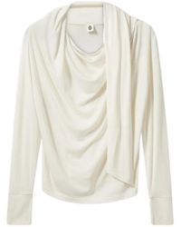 THE GARMENT - Breanna Draped Long-Sleeve T-Shirt - Lyst