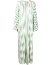 Bambah - Robe Caftan À Rayures - Lyst
