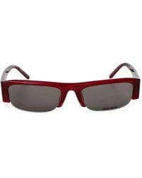 Miu Miu - Vedette Rectangle-Frame Sunglasses - Lyst
