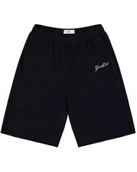GmbH - Logo-Embroidered Bermuda Shorts - Lyst
