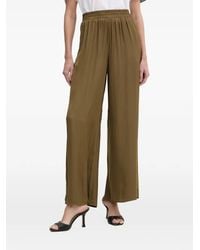 Morgan - Elasticated-Waist Palazzo Pants - Lyst