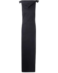 Jean Paul Gaultier - Jurk Met Col En Ceintuur - Lyst