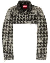 DIESEL - De-Ansis-Fsh2 Denim Jacket - Lyst