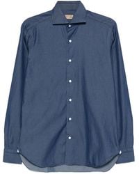 Barba Napoli - Long-Sleeve Button-Down Shirt - Lyst