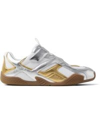 Versace - Galaxia Metallic Sneakers - Lyst