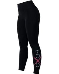 I-Exe - Yoggy Logo-Print Performance Leggings - Lyst
