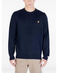 Lyle & Scott - Pull À Patch Logo - Lyst
