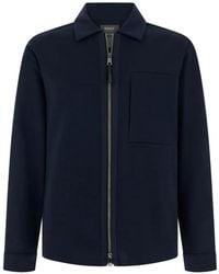 BOGGI - Shirt Jacket Wooltech - Lyst