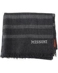 Missoni - Striped Wool Scarf - Lyst