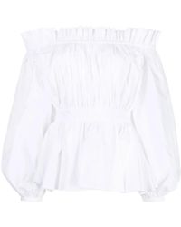 McQueen - Organic Popeline Top - Lyst