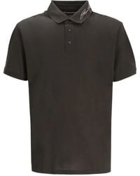 Emporio Armani - Piqué Logo Polo Shirt - Lyst