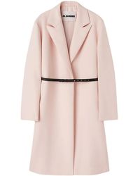 Jil Sander - Belted Coat - Lyst