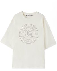 Palm Angels - Milano Studded T-shirt - Lyst