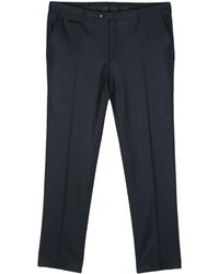 Corneliani - Check-pattern Wool Tailored Trousers - Lyst