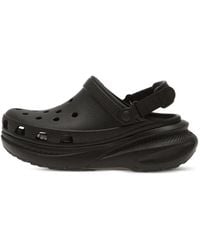 Crocs™ - Perforierte New Crush Clogs Mit Klettverschluss - Lyst