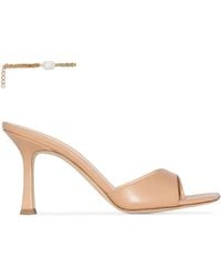Magda Butrym - Estonia Sandalen Met Vierkante Neus - Lyst