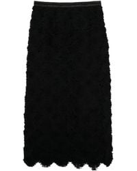 Shiatzy Chen - 3D Floral Pencil Skirt - Lyst