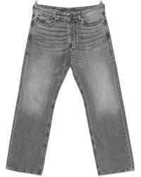 DIESEL - Faded Straight-Leg Jeans - Lyst
