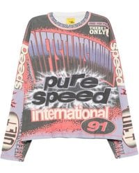 DIET STARTS MONDAY - T-Shirt Imprimé À Manches Longues - Lyst