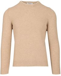 Al Duca d'Aosta - Ribbed-Trim Crew-Neck Sweater - Lyst