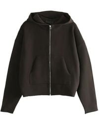 Omar Afridi - Zip-Up Wool Hoodie - Lyst