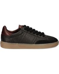 Kennel & Schmenger - Croc-Effect Lace-Up Sneakers - Lyst