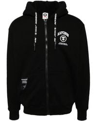 Aape By A Bathing Ape - Logo-Patch Hooded Jacket - Lyst