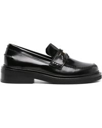 Maje - Loafer Mit Kleeblatt-Detail - Lyst
