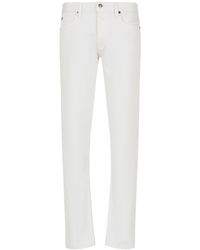 Emporio Armani - J75 Low-rise Slim Jeans - Lyst