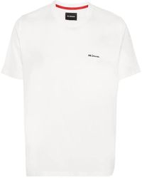 Kiton - Embroidered-Logo Cotton T-Shirt - Lyst
