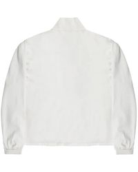 ALEXANDER DIGENOVA Christian Long Sleeve T-Shirt Heather in White