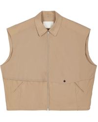 CROQUIS - Zip-Up Gilet - Lyst