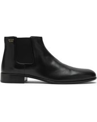 Prada - Chelsea-Boots mit Lasche - Lyst
