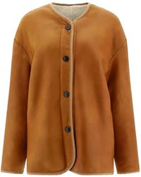 Giovi - Reversible Shearling Jacket - Lyst