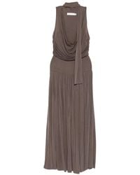 AYA MUSE - Alyve Ruched Midi Dress - Lyst