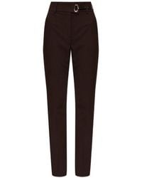 Sportmax - Rum Belted Trousers - Lyst