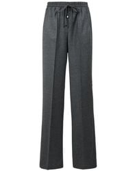 Kiton - Drawstring Wide-Leg Trousers - Lyst