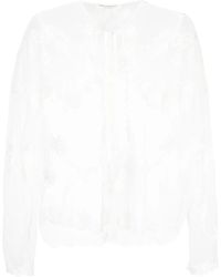 Philosophy Di Lorenzo Serafini - Embroidered-design Blouse - Lyst