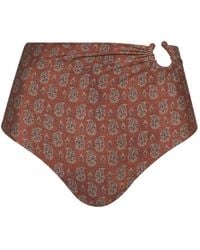 Johanna Ortiz - Bas De Bikini Tia À Motif Cachemire - Lyst