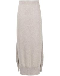 Barrie - High-Waisted Knit Skirt - Lyst